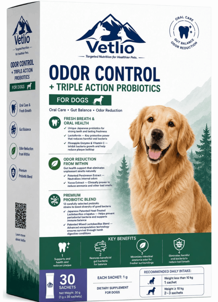 Odor Control + Triple Action Probiotics